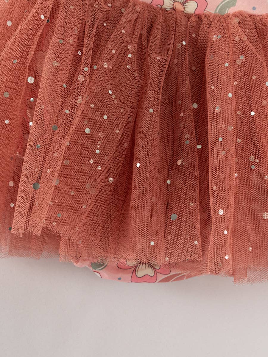 K151 Pumpkin Baby Girl Romper