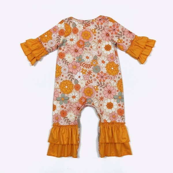 K167 Blush Marigold Baby Romper