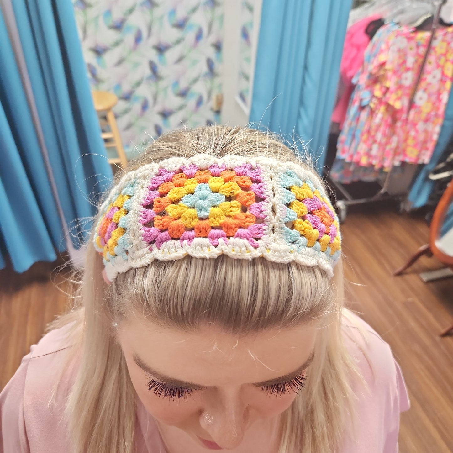 Crochet All Day Headband J016