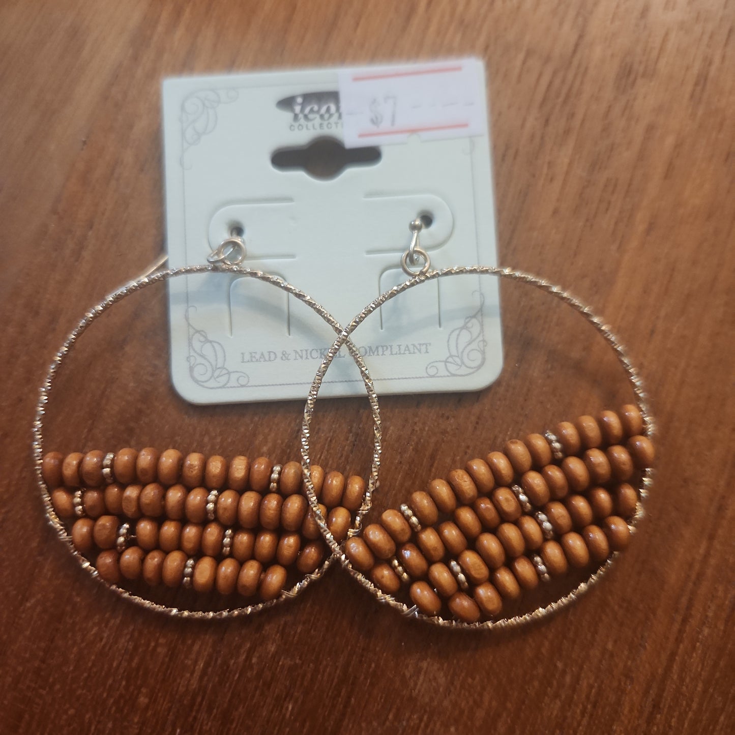 Perfect Neutral Bead Earrings JN708