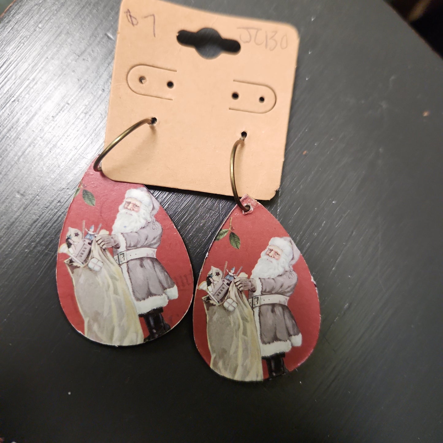 Santa's toy bag Earrings JC130