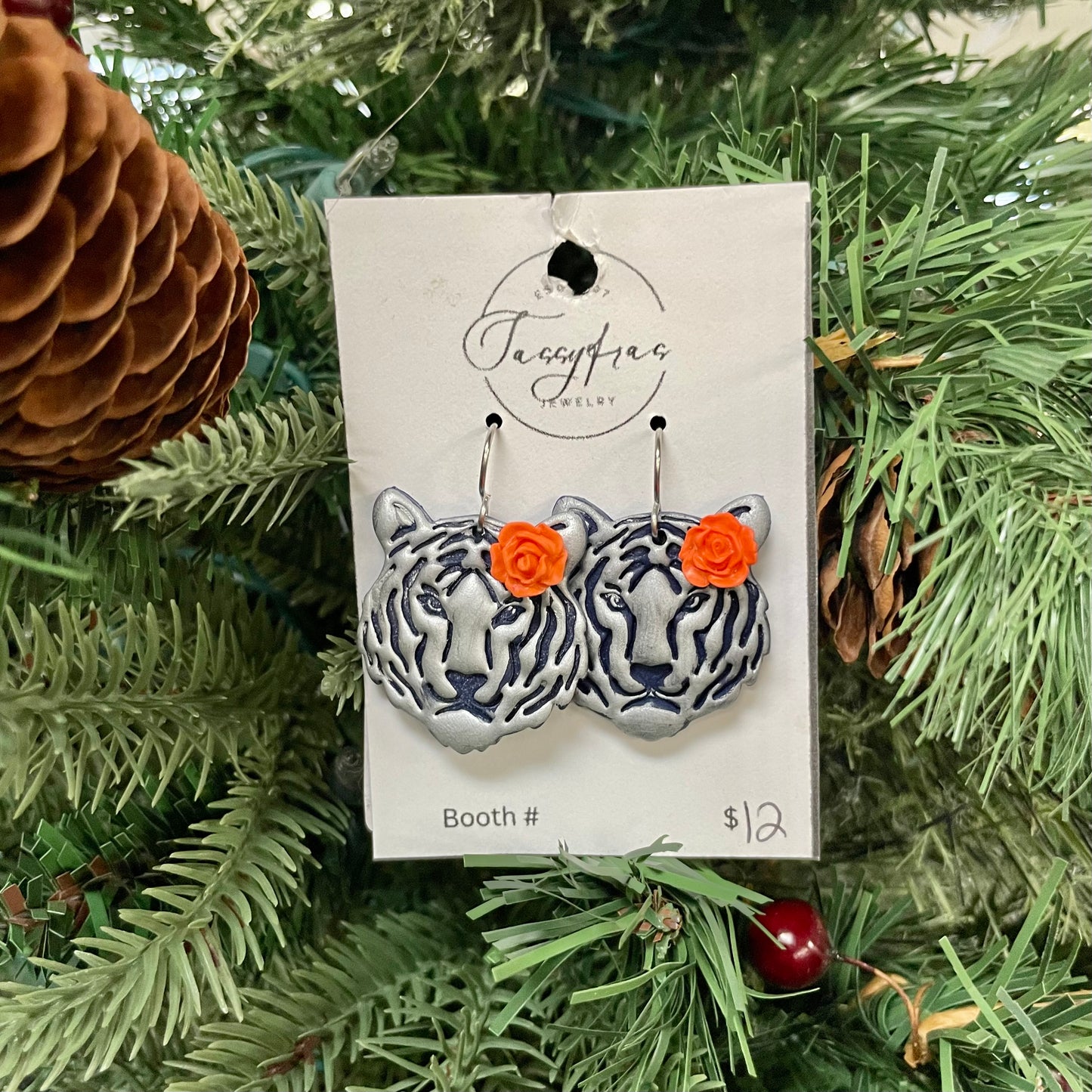 Tiger Earrings