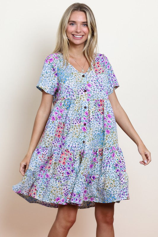 English Garden Dress 8085
