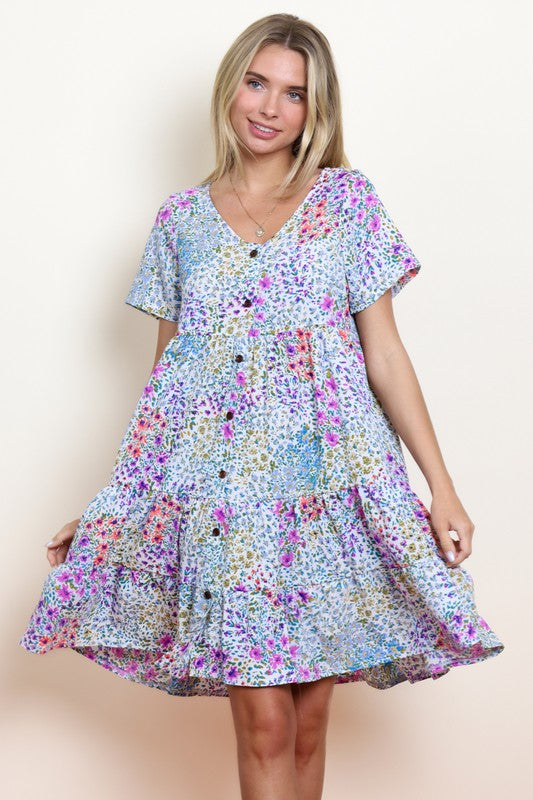 English Garden Dress 8085