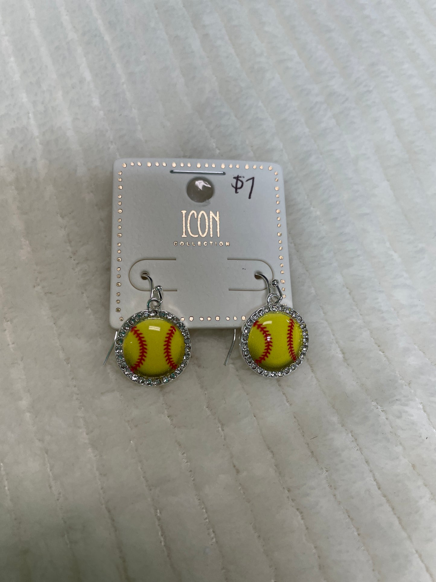 S306 homerun earrings