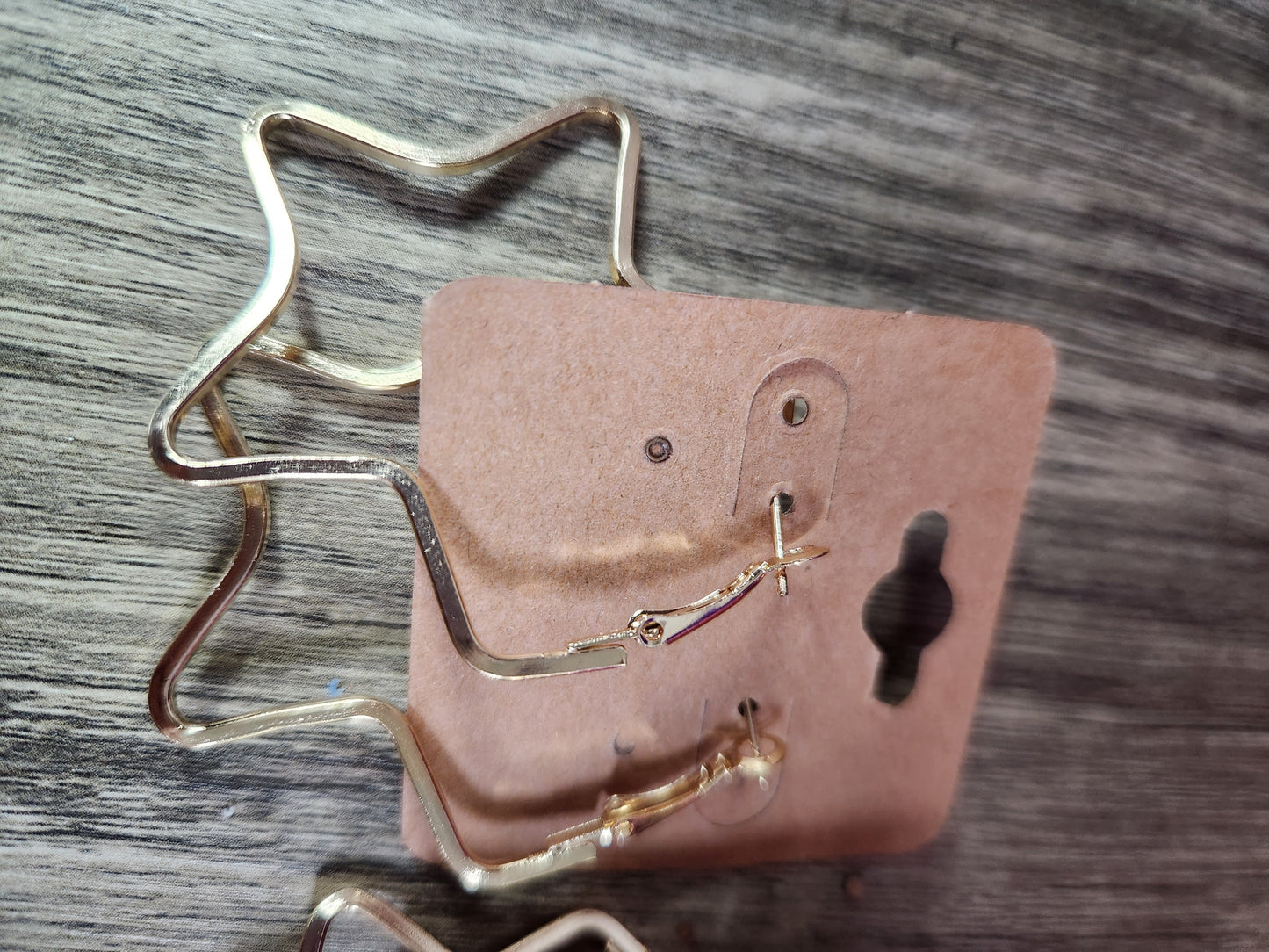 Star Hoop earrings JN300