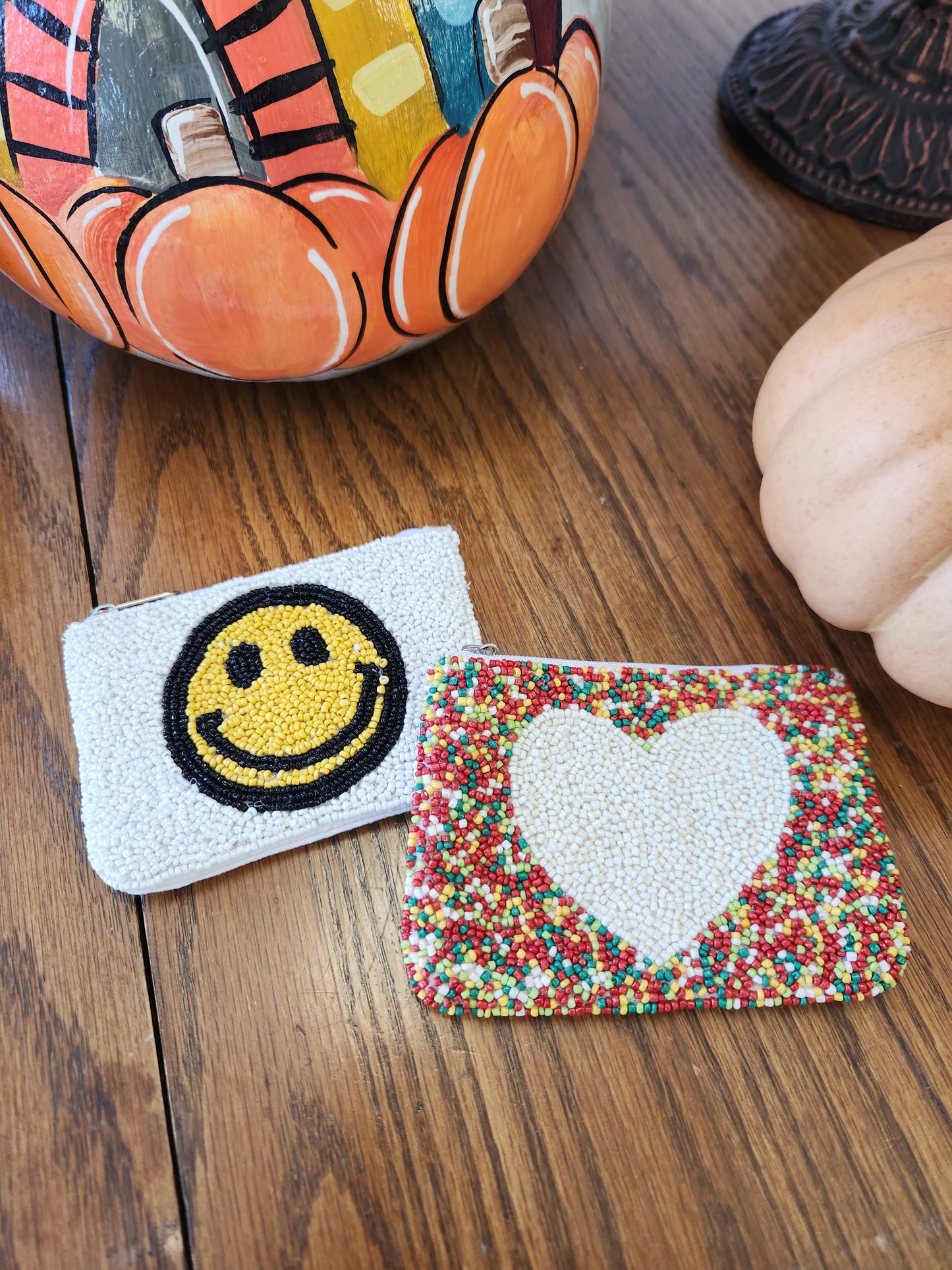 Beaded Coin Purse JN029