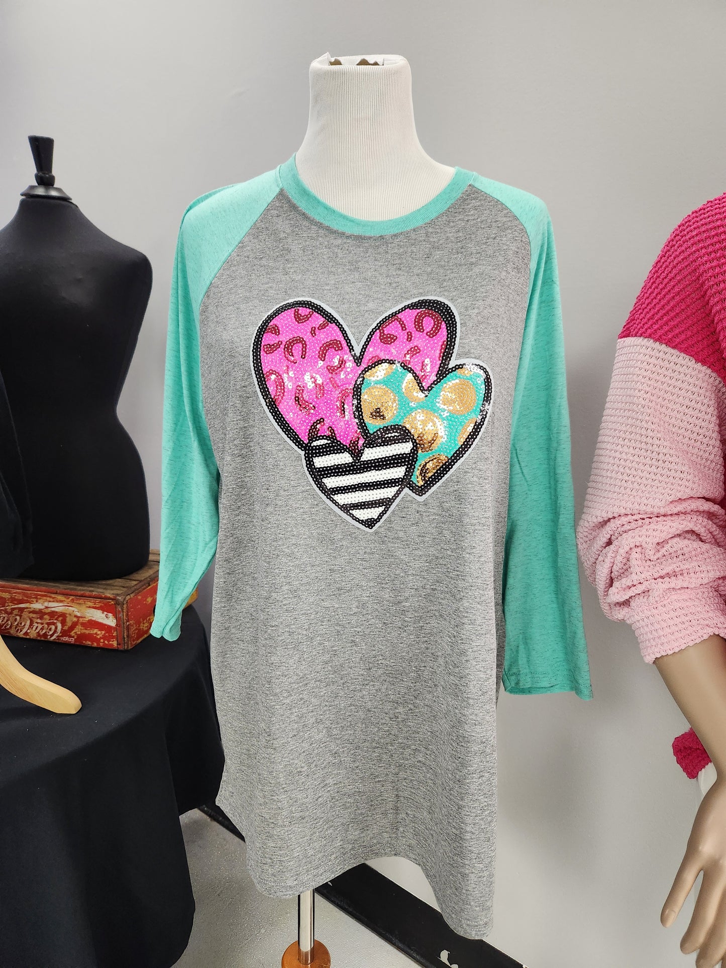 Endless Love Sequin Hearts CP509