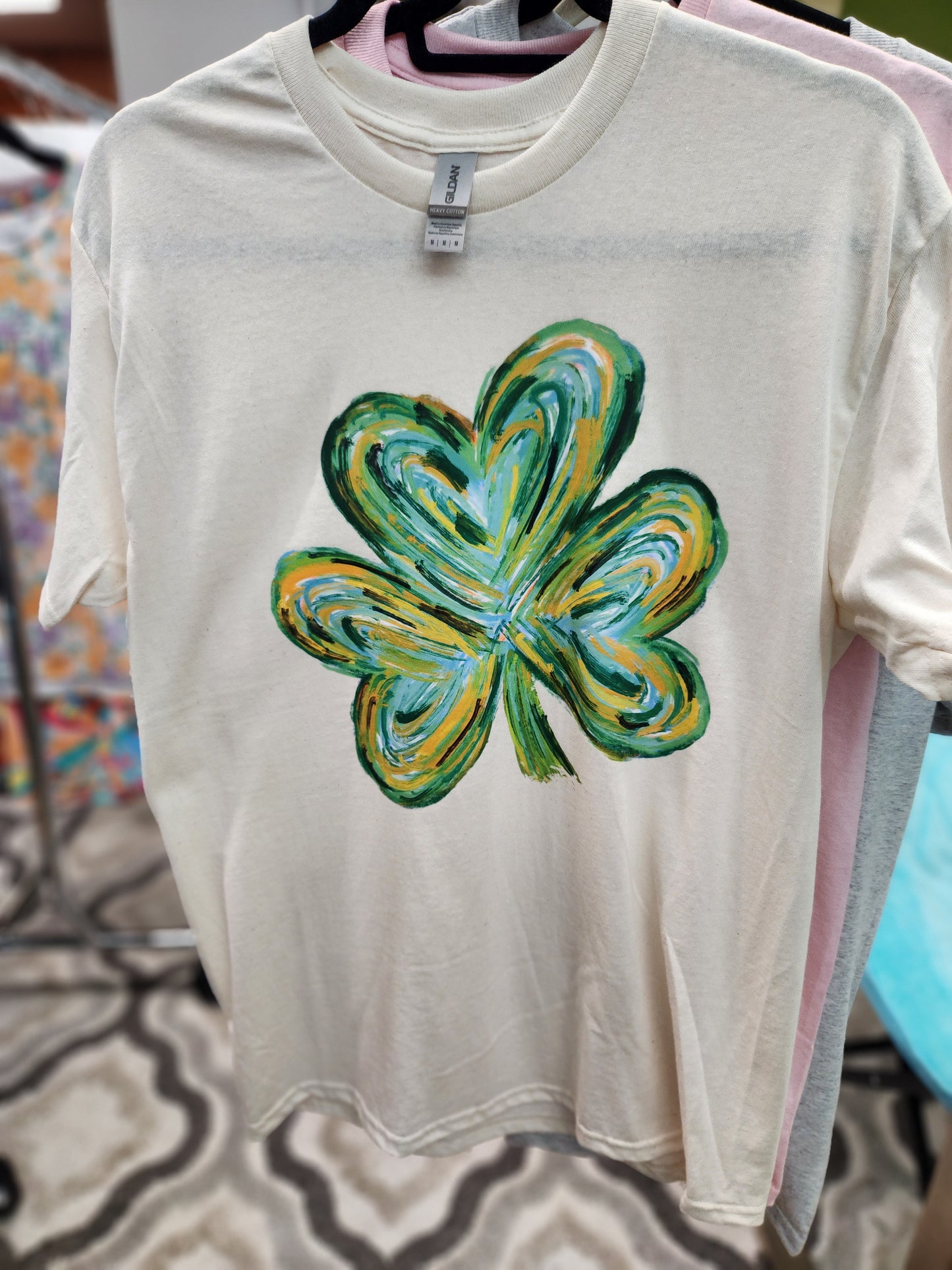 Watercolor Shamrock Print CP526