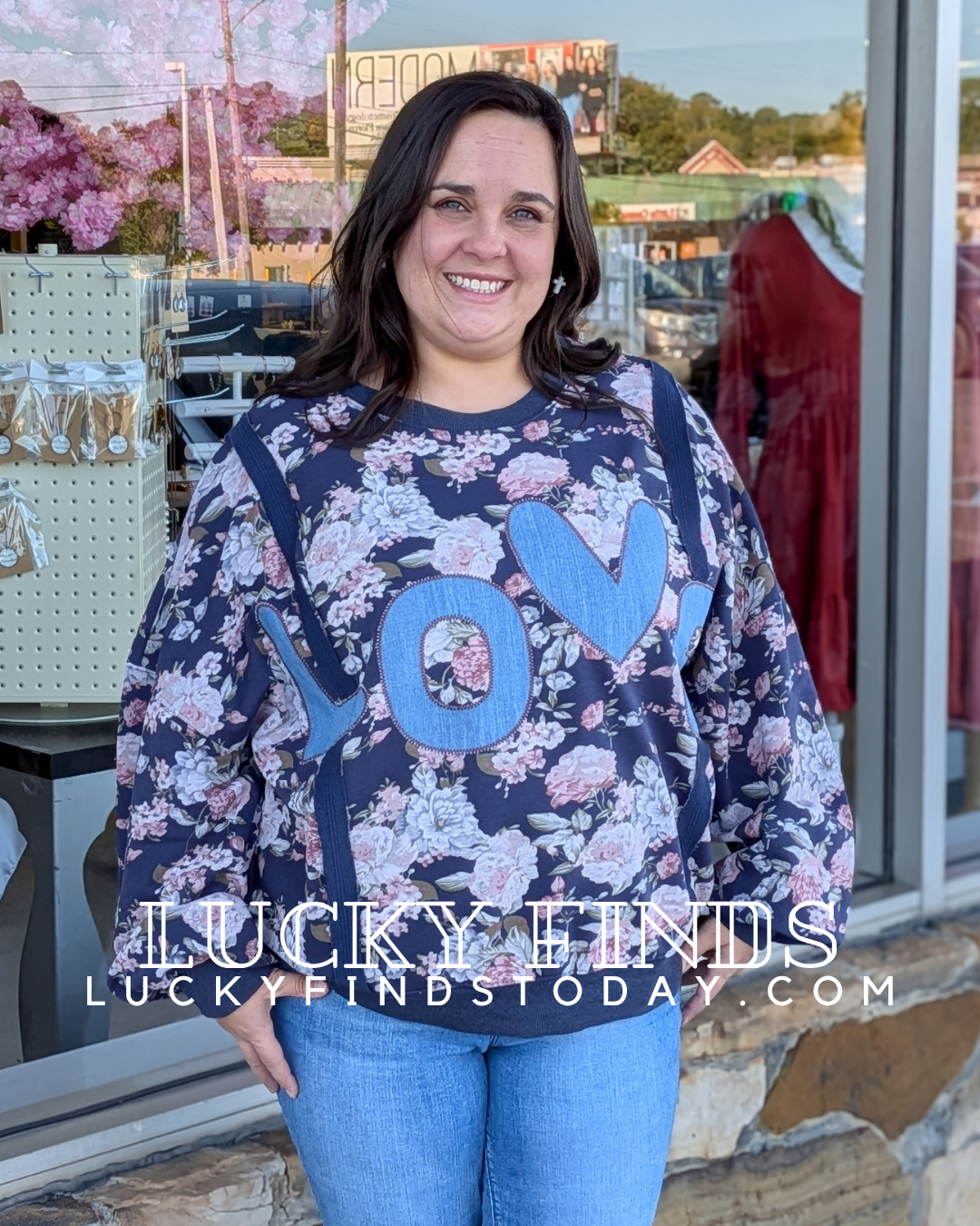 Floral Love Patch Easel Top P382