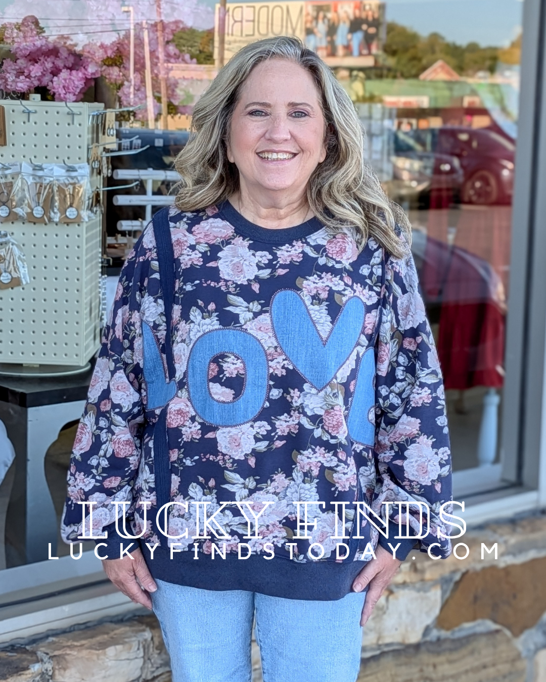 Floral Love Patch Easel Top P382