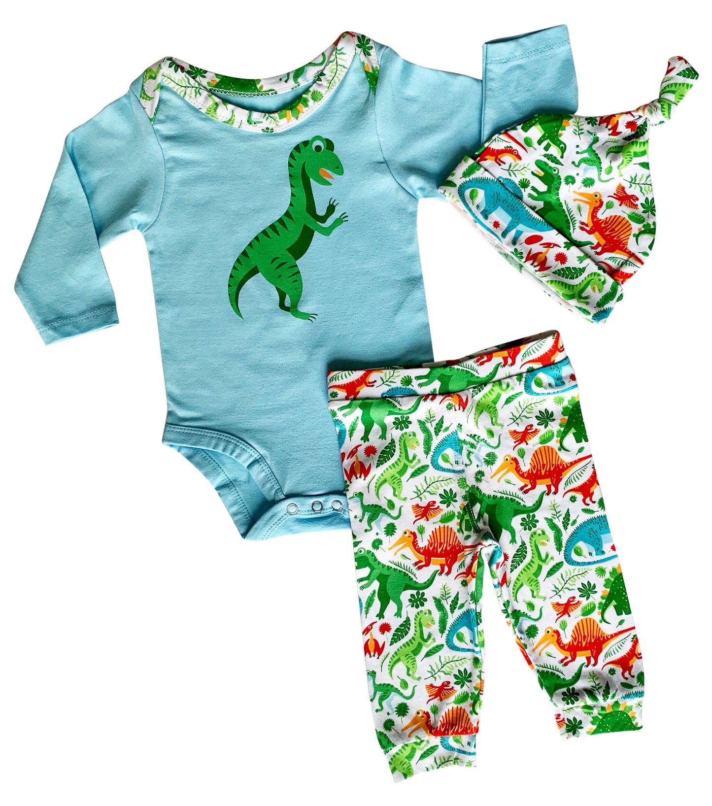 K104 Boys 3 PC Dinosaur Set