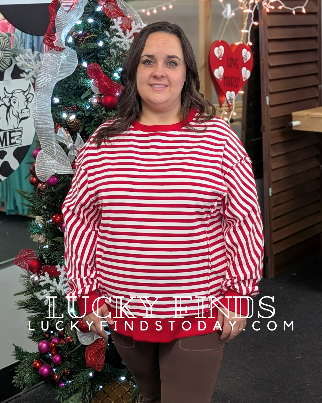 Find Love Casual Striped Top D1631