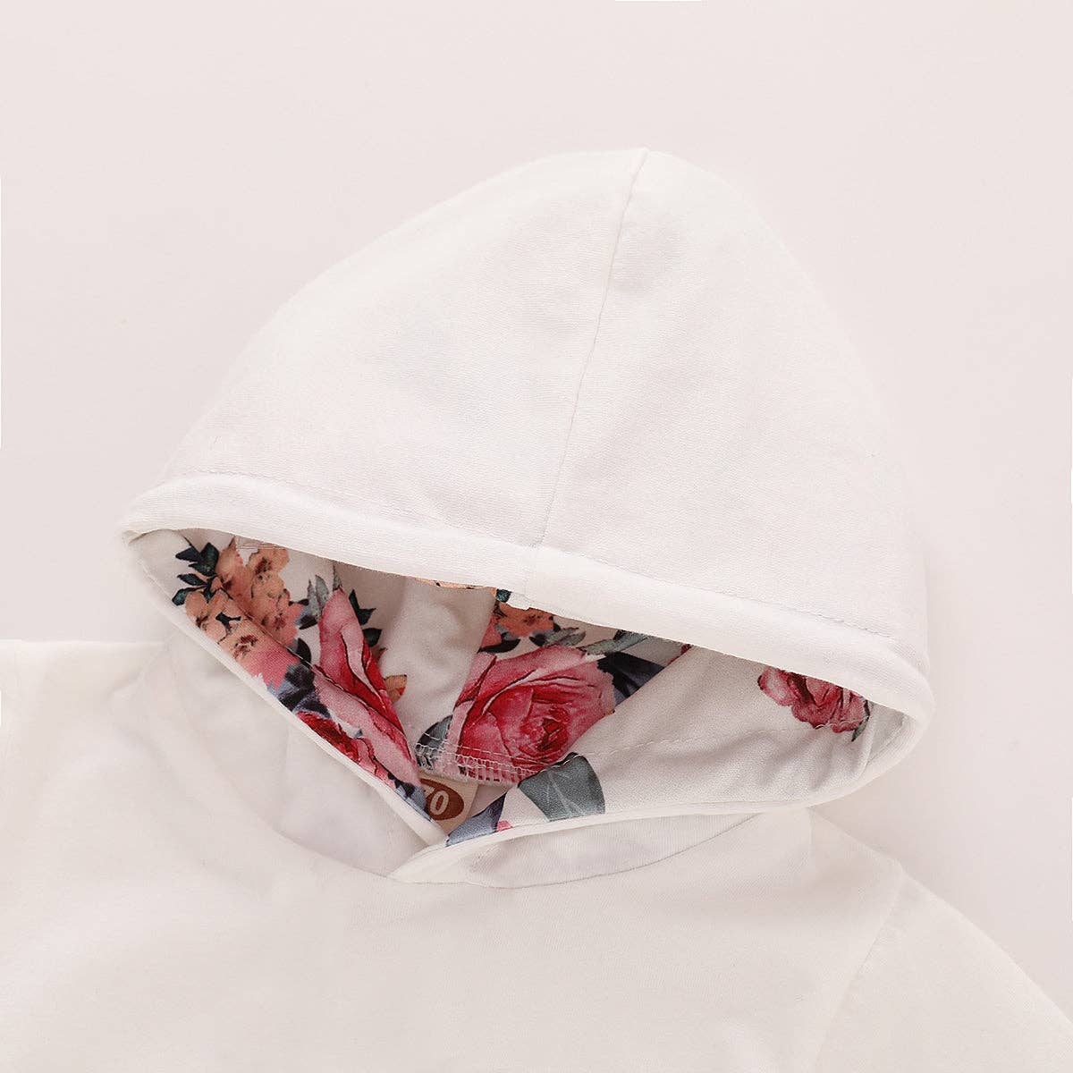 K132 Floral Hoodie/Pants/Headband Set