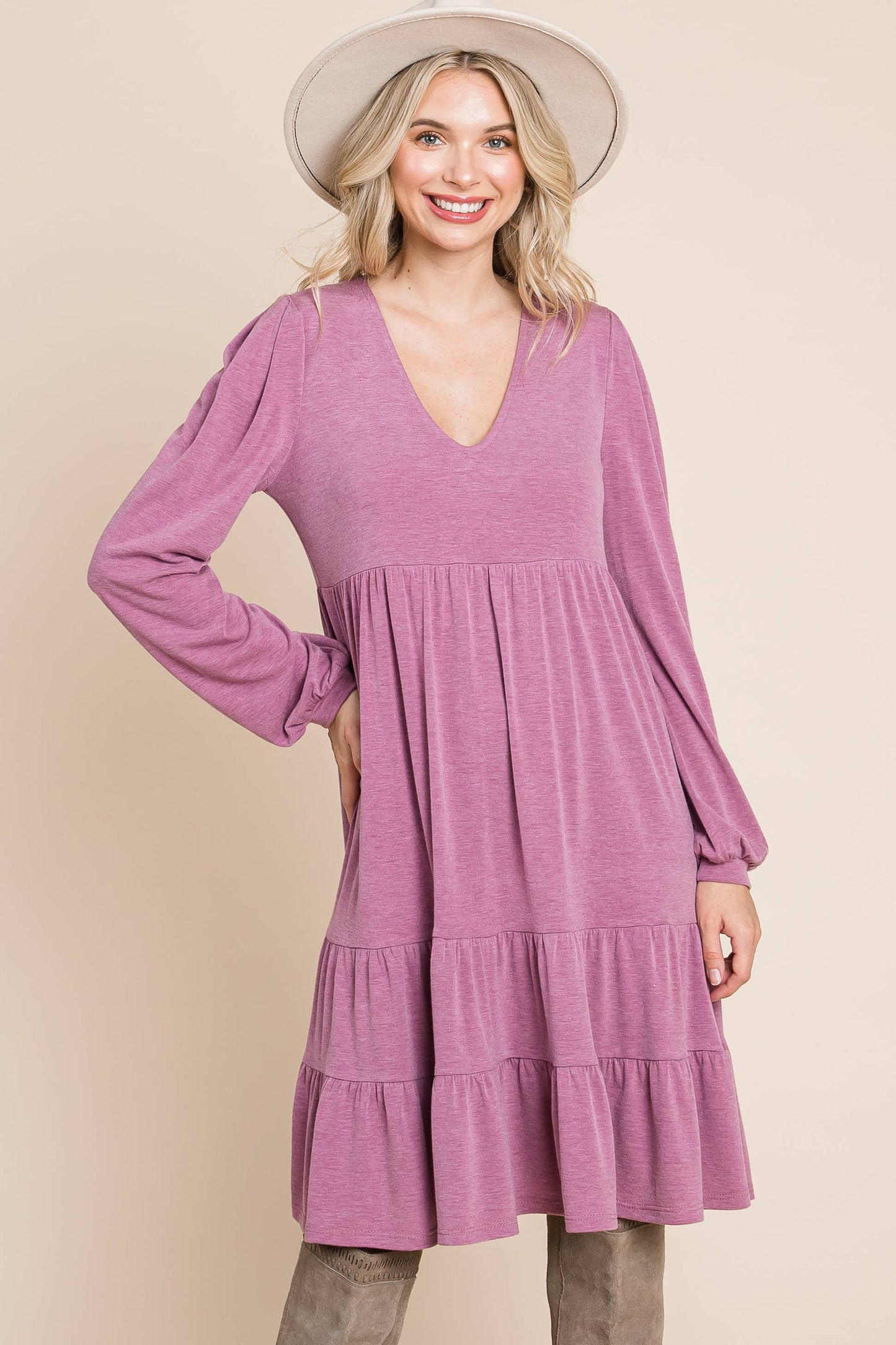 My Fav Tiered Swing Dress 8763