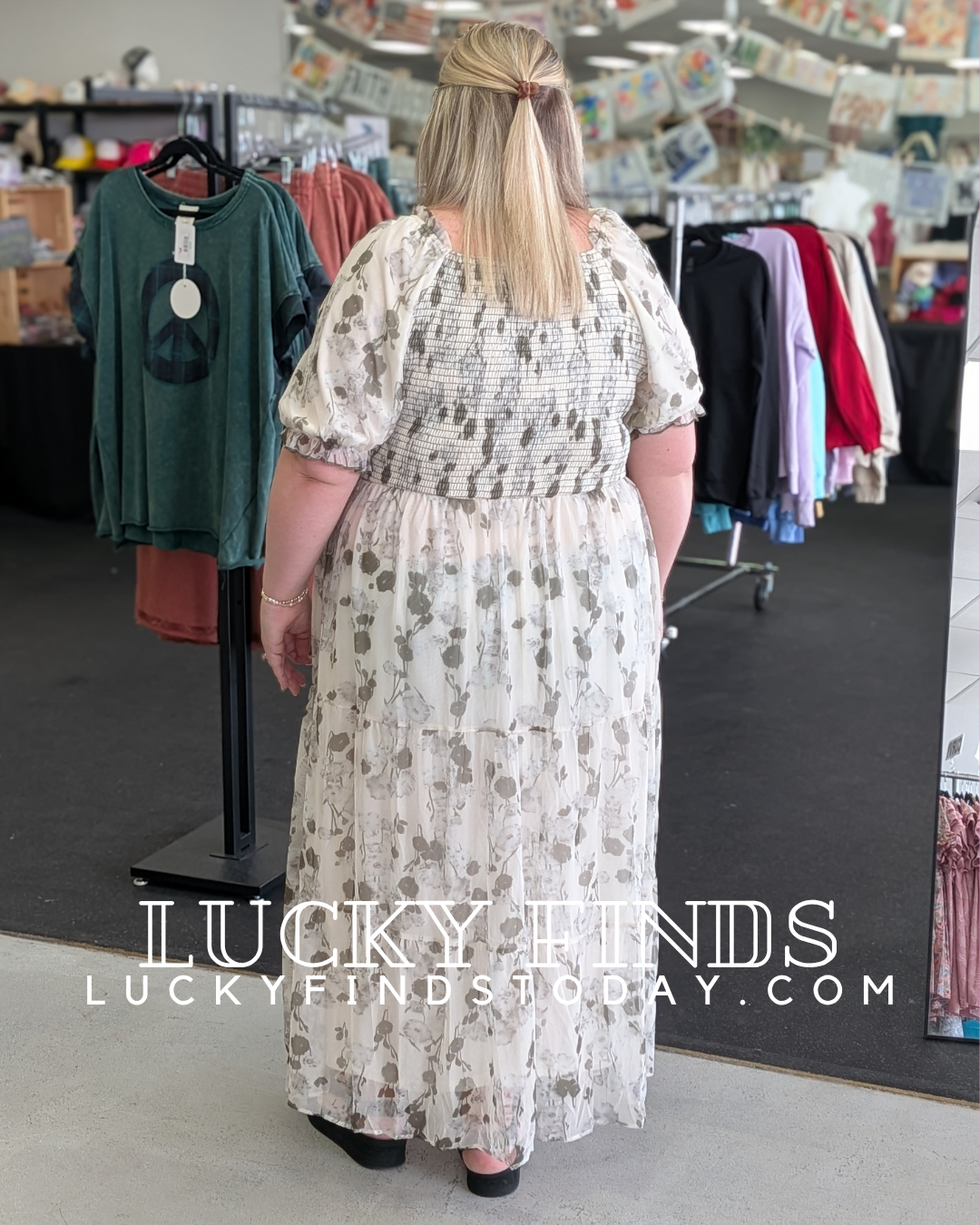 Coastal Curvy Maxi Dress W364