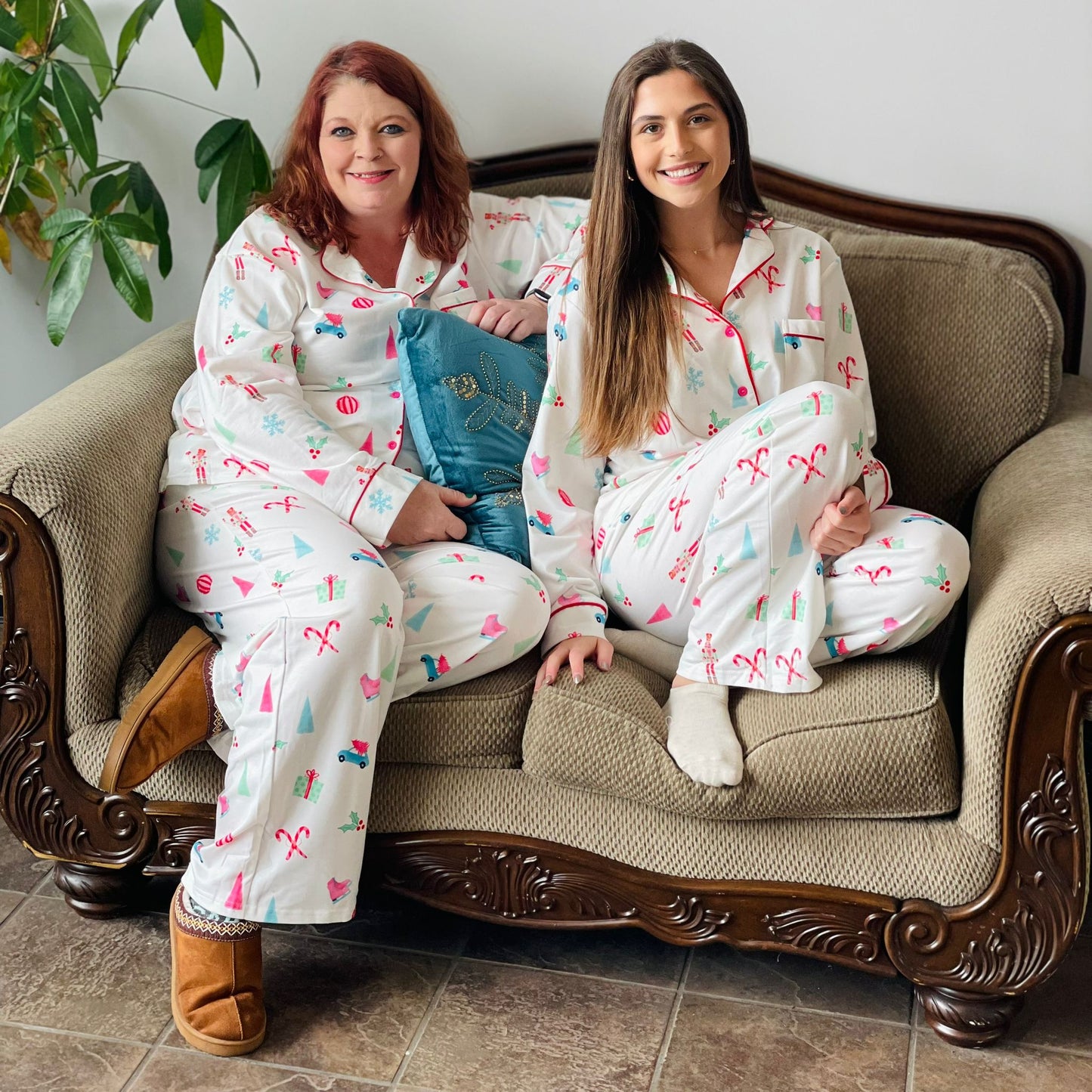 Christmas Pajama Pants Set D1410