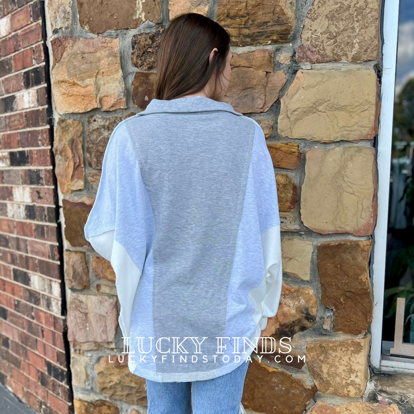 Easy Casual Colorblock Top 9031
