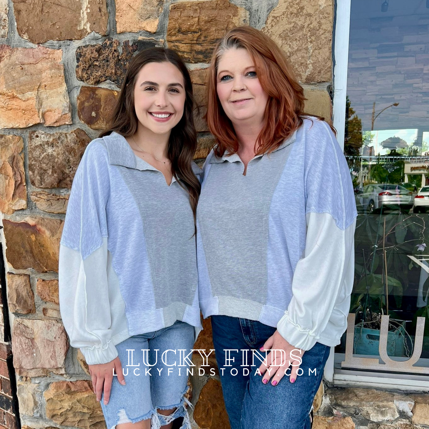 Easy Casual Colorblock Top 9031