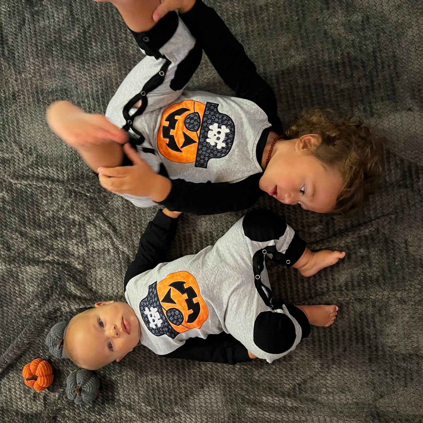 K108 Pirate Jack O Lanter Boys Romper