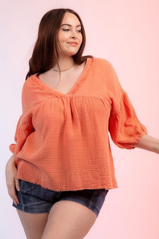Santa Rosa Curvy Top 8111