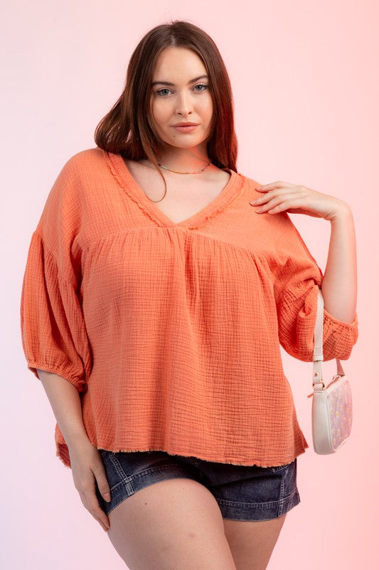 Santa Rosa Curvy Top 8111