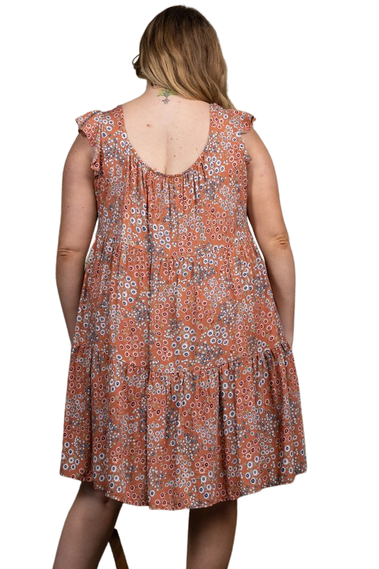 Sunday Brunch Curvy Dress 8122