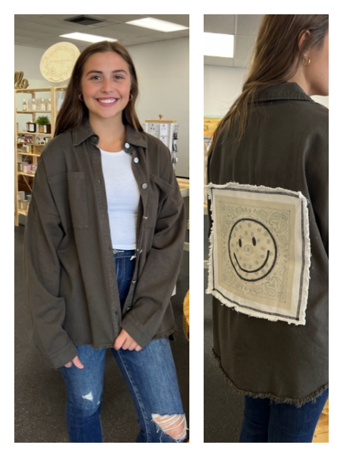 Stylish Oversize Shacket 8209