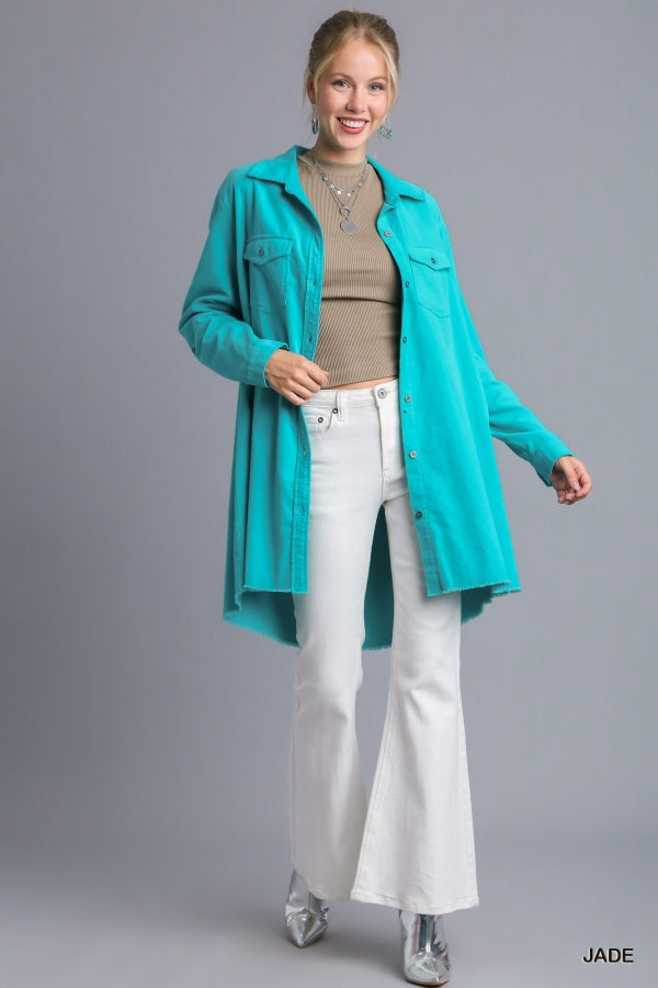 Warmhearted Umgee Shacket 8221