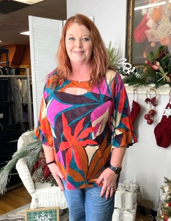 Flawless Fancy Curvy Top 8249 Final Sale
