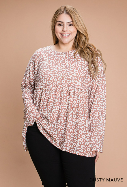 Sweet Comfy Babydoll Top 8273