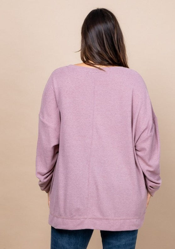 Casual Comfy Curvy Top 8282