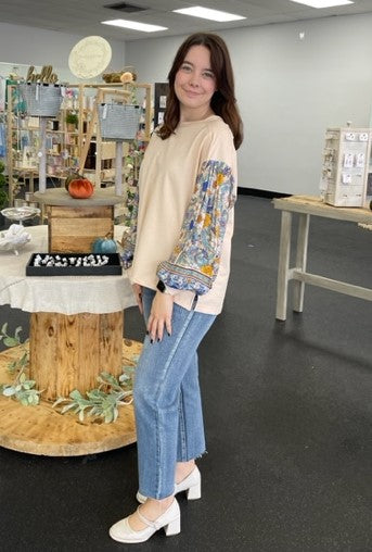 Cute Umgee Floral Top 8322