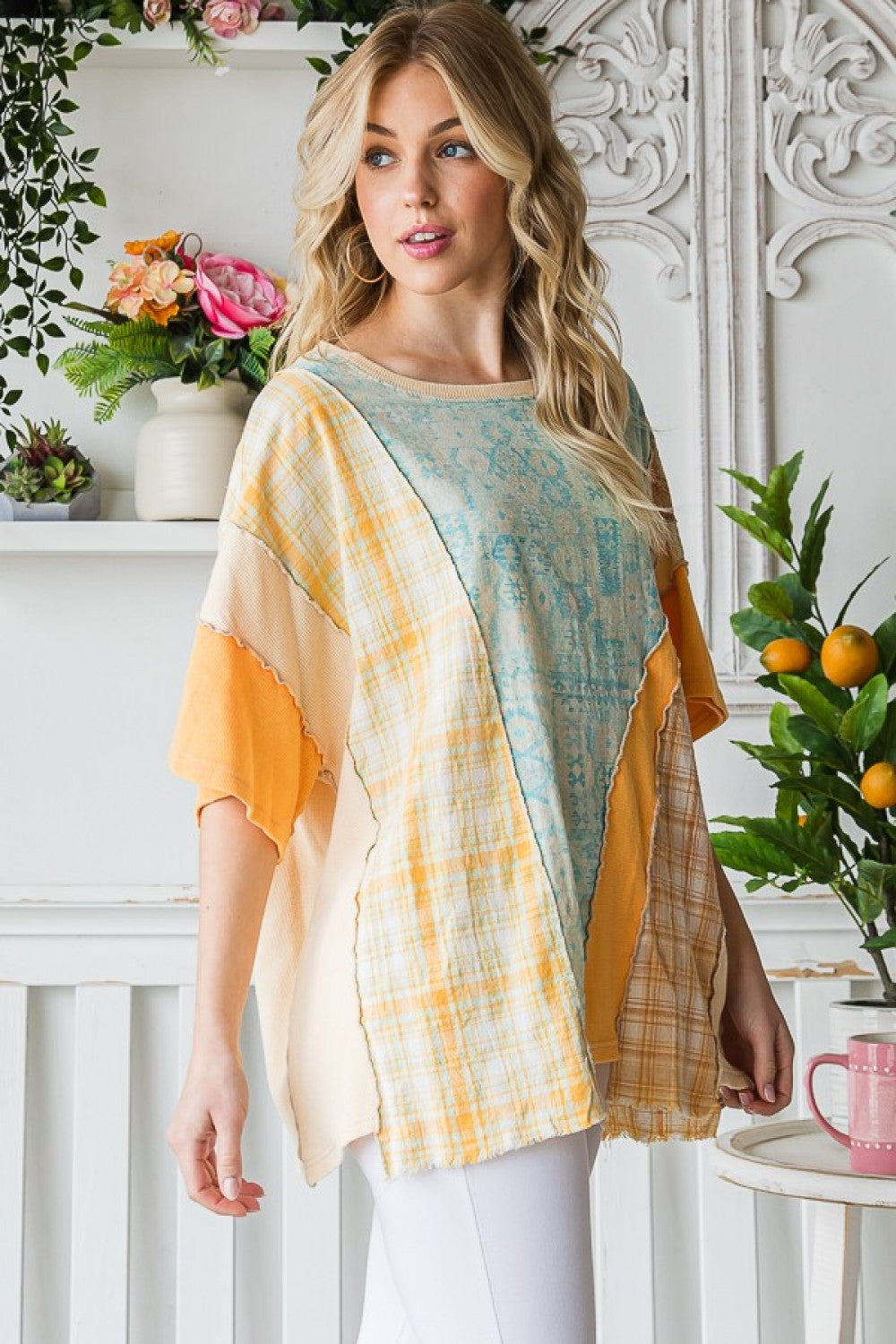 Sassy Boho Top 8415 Final Sale