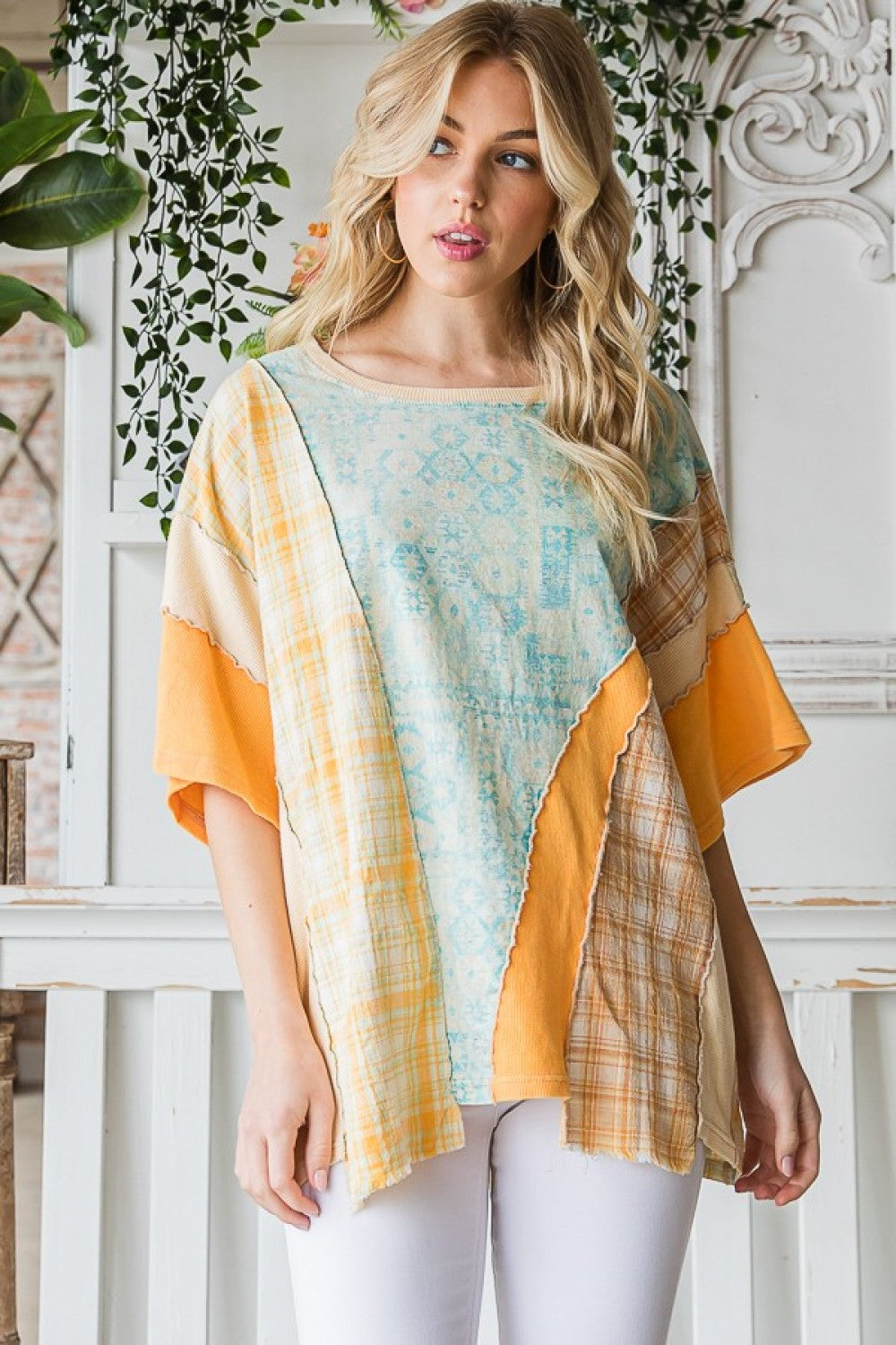 Sassy Boho Top 8415 Final Sale