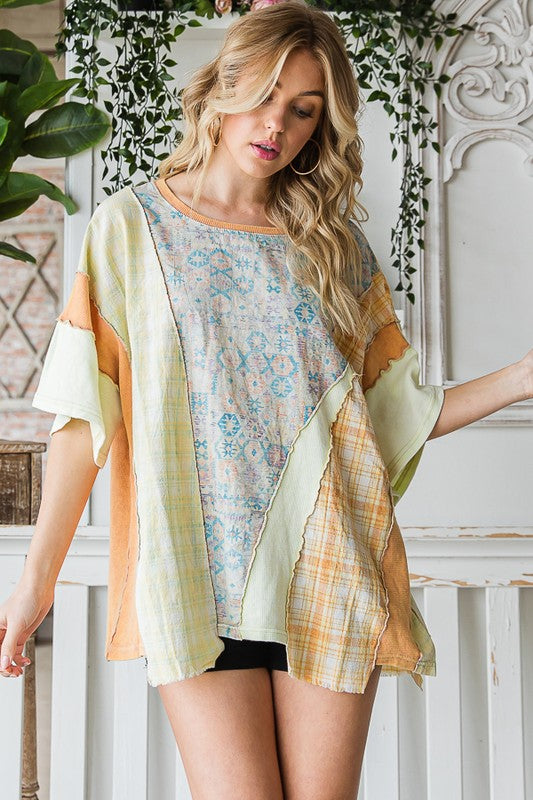 Sassy Boho Top 8415 Final Sale