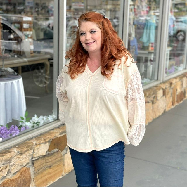 Hopelessly Yours Lace Top 8492
