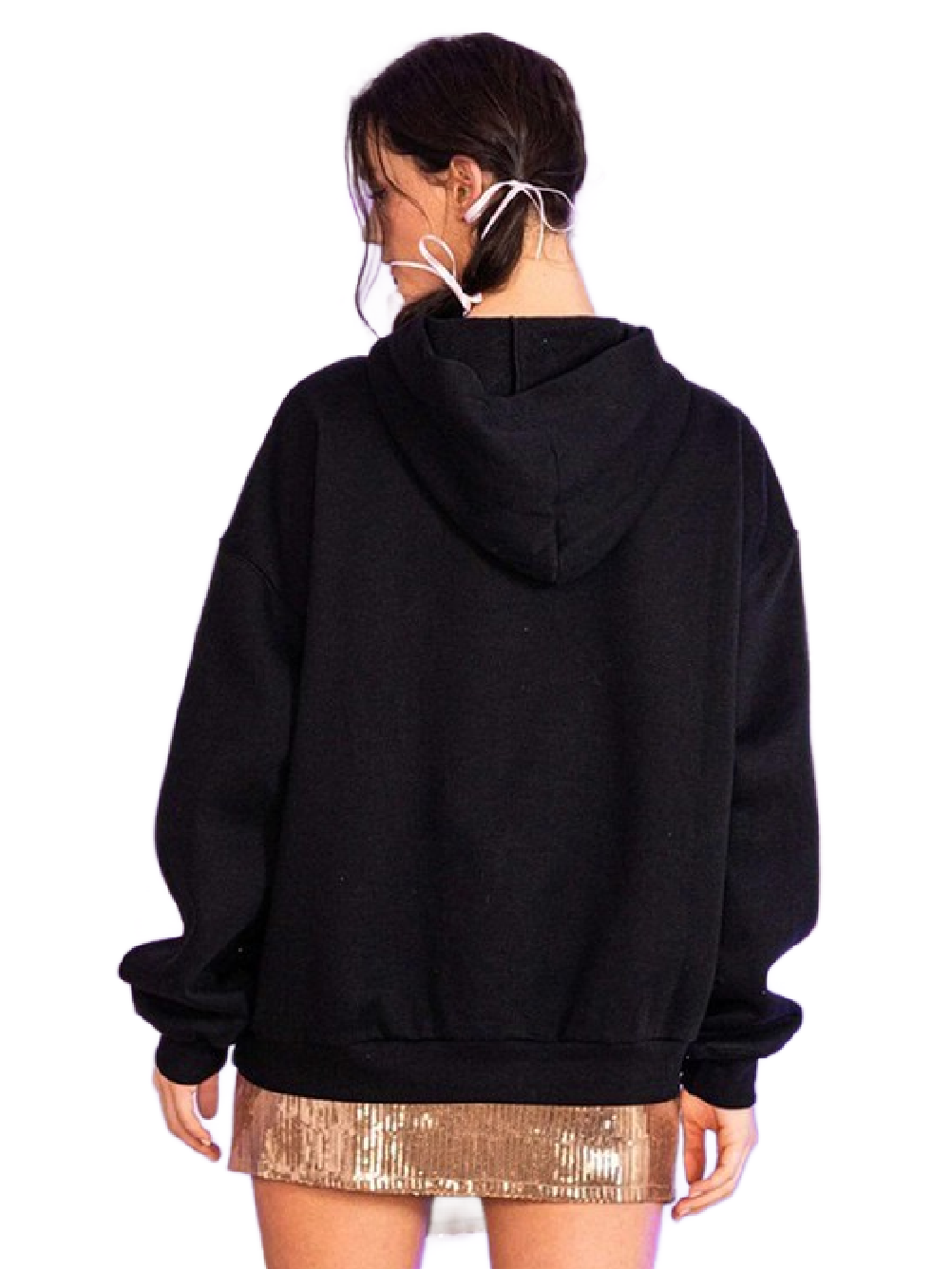 Warmhearted Peace Sign Hoodie 8568 Final Sale