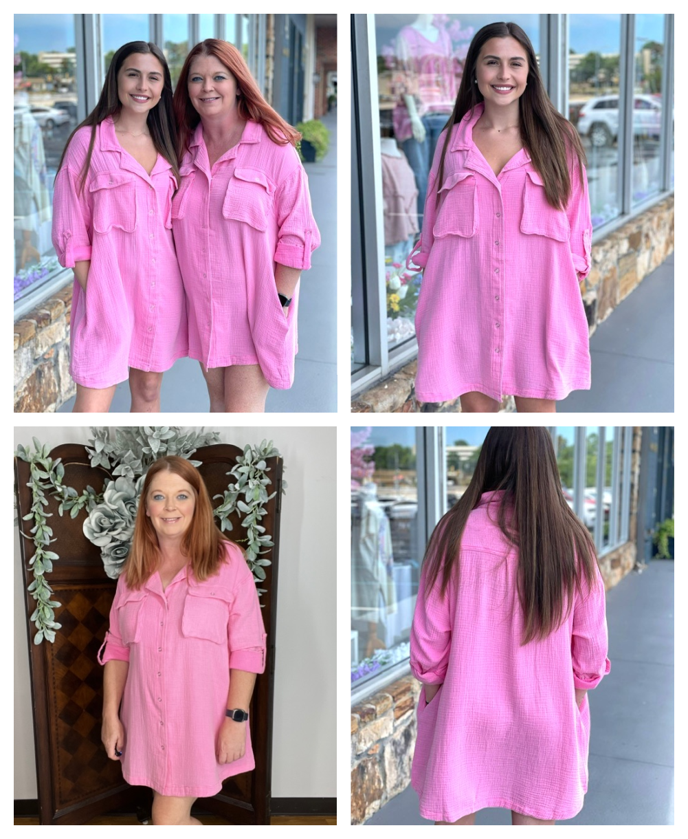 Busy Date Crinkle Dress 8591