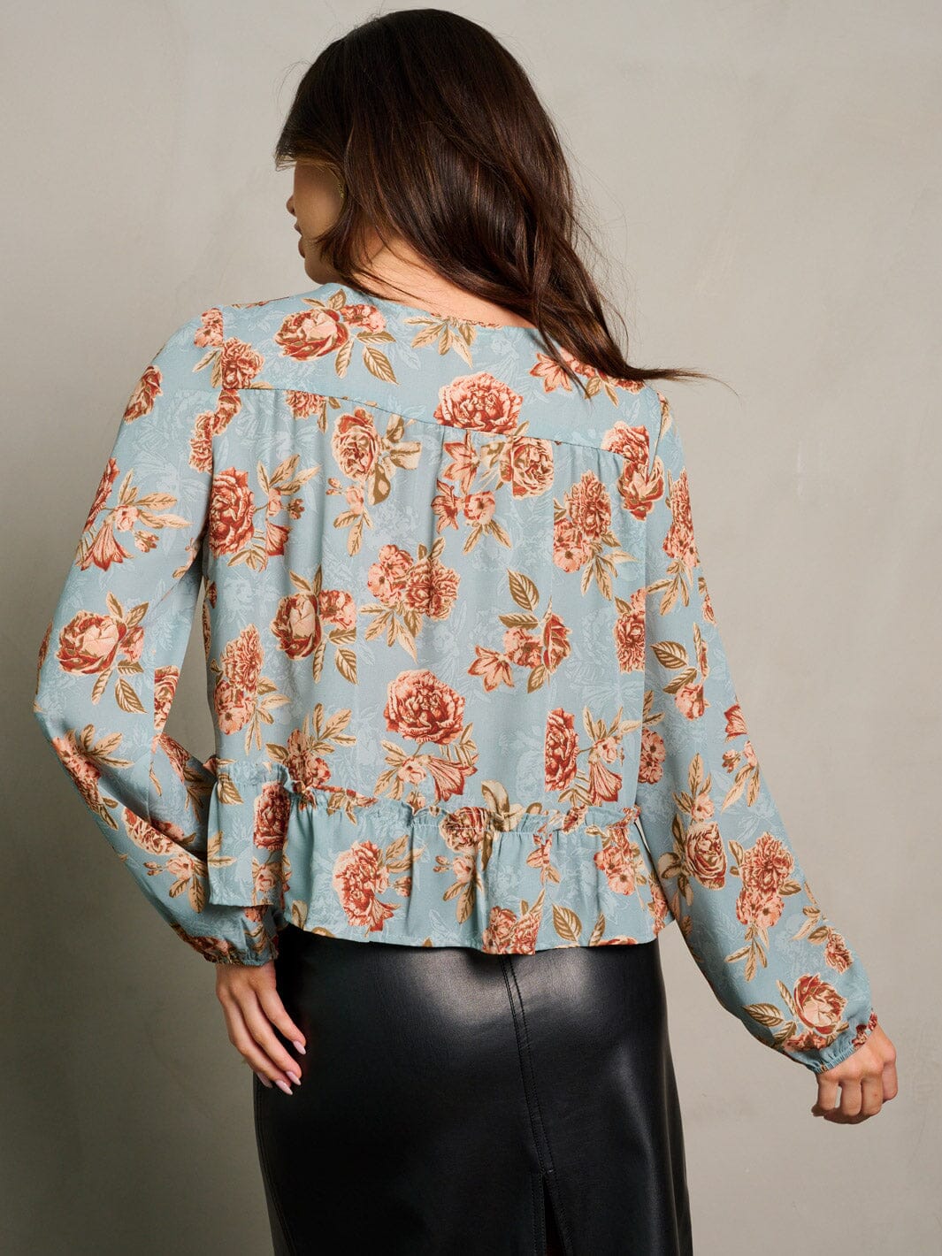Sky R Blue Top 8595