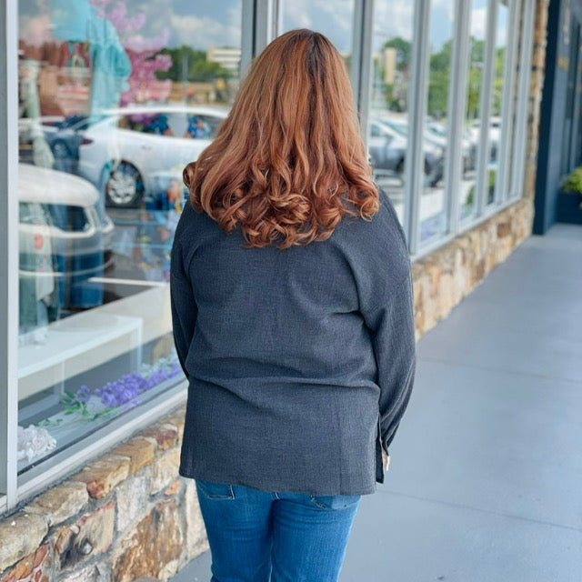 Madison Crinkle Top 8621 Final Sale