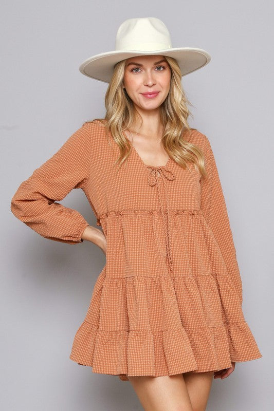 Dance w Me Tiered Dress 8627