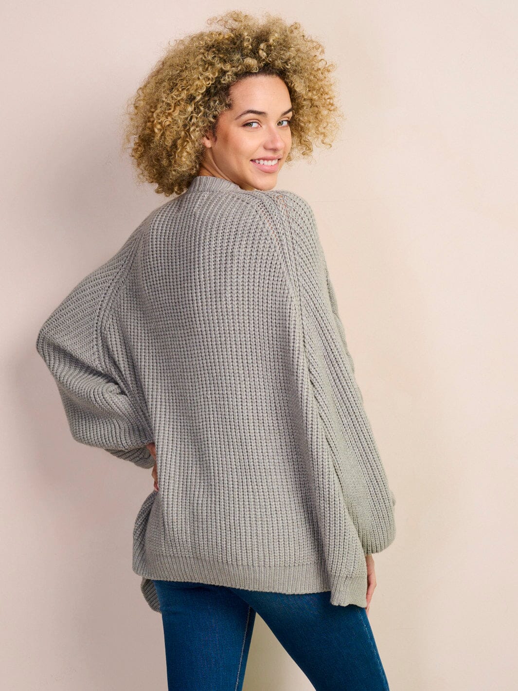 Charming Cable Knit Cardigan 8635 Final Sale