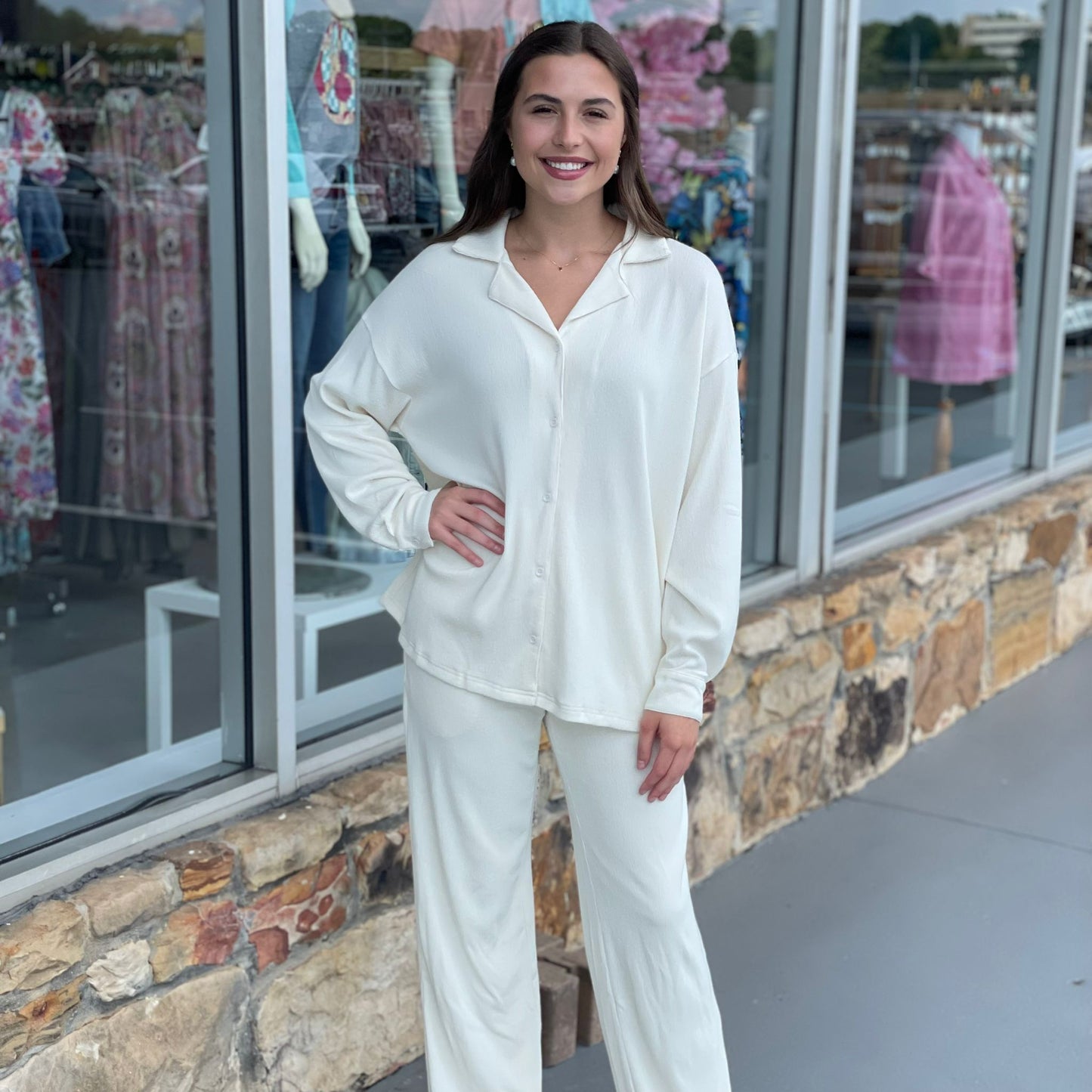 Double The Luck Pants Set 8636