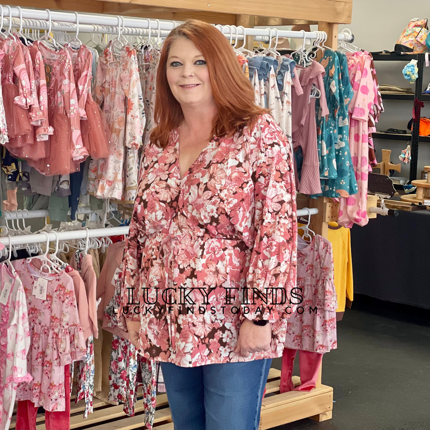 Flower Passion Curvy Top 8656