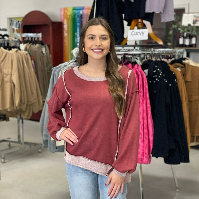 Cozy Anytime Sweat Shirt 8724