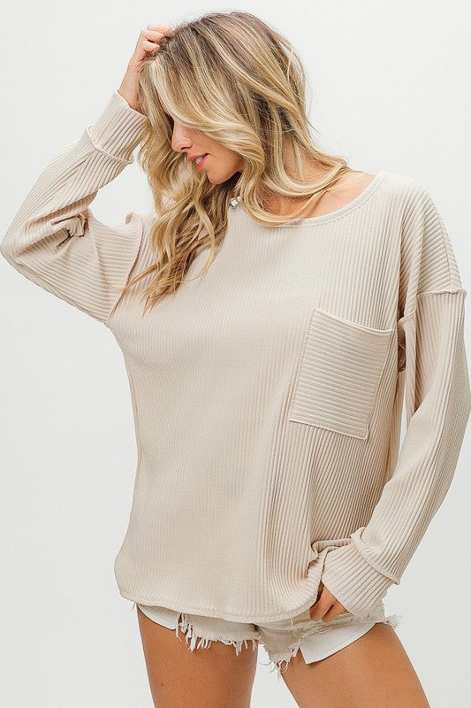 Sweet Amelia Pocket Top 8725