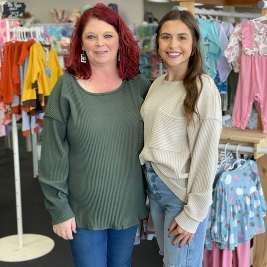 Sweet Amelia Pocket Top 8725 Final Sale