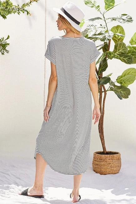 Miami Curvy Midi Dress 8810