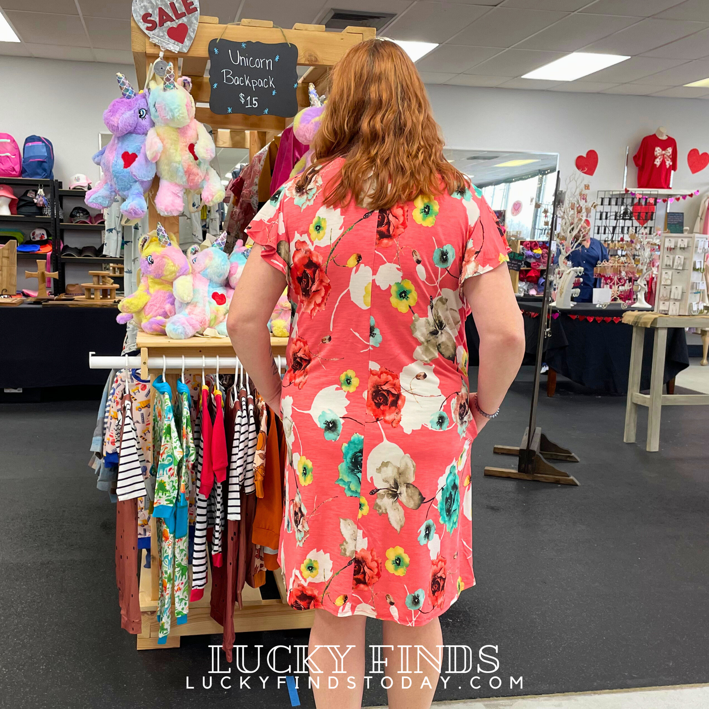 Spotted Charm Curvy Dress 8811